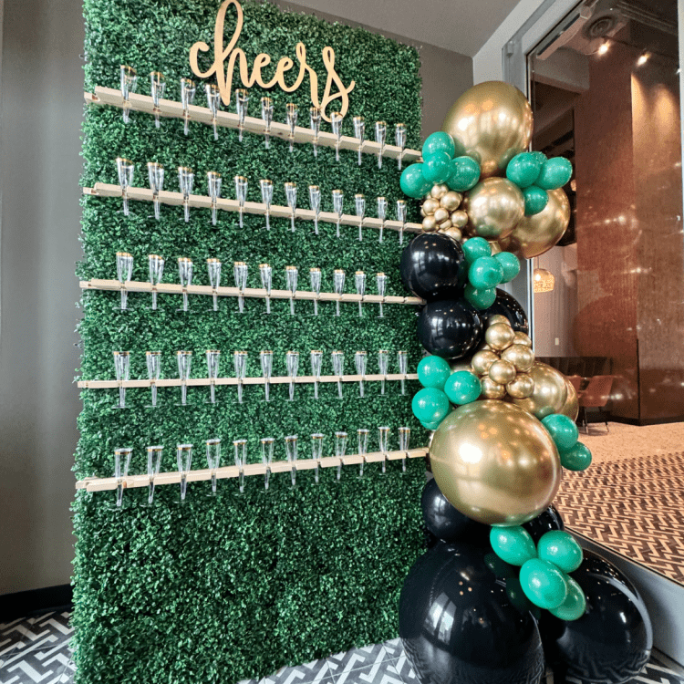 Champagne Wall