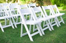 White Garden Chairs