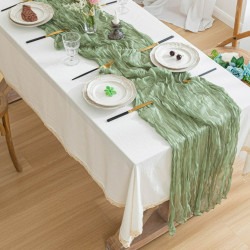 556de06e 7c1d 4205 bfb6 a96d3cfc1d25.8a3dda7d5718b26838250774c68d 1 Table Runner (Cheese Cloth) - any color
