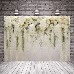 931tmqgc 1747255381 Double Layer Backdrop with 5-7ft Floral Garland