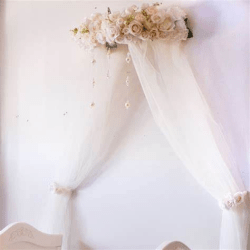 Crown Canopy Backdrop with Vintage