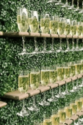 Green Champagne Wall Base
