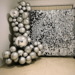 Shimmer Wall - Silver