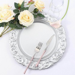 Charger Plates with Design