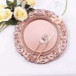 Charger Plates with Design