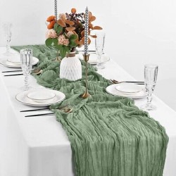 s l400 1747244799 Table Runner (Cheese Cloth) - any color